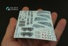 Quinta Studio QD32006 Su-25UB 3D-Printed & coloured Interior on decal paper (for Trumpeter kit) 1/32
